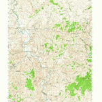 United States Geological Survey Clarno, OR (1966, 62500-Scale) digital map