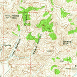 United States Geological Survey Clarno, OR (1966, 62500-Scale) digital map