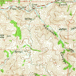 United States Geological Survey Clarno, OR (1966, 62500-Scale) digital map