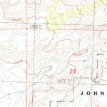 United States Geological Survey Clarno, OR (1988, 24000-Scale) digital map