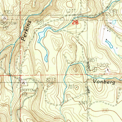 United States Geological Survey Clatskanie, OR (1985, 24000-Scale) digital map