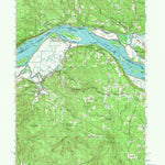 United States Geological Survey Clatskanie, OR-WA (1952, 62500-Scale) digital map