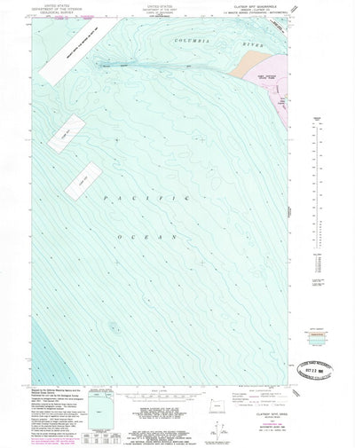 United States Geological Survey Clatsop Spit, OR (1951, 24000-Scale) digital map