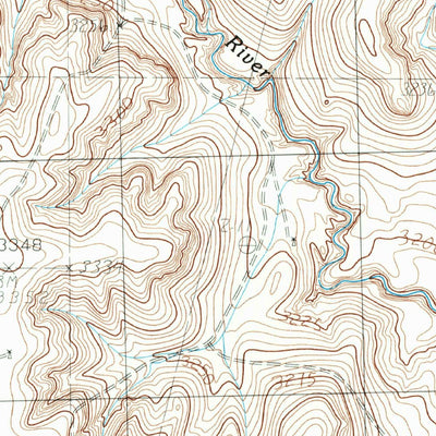 United States Geological Survey Claude NE, TX (1983, 24000-Scale) digital map