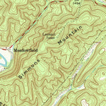 United States Geological Survey Claudville, VA-NC (1968, 24000-Scale) digital map