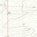 United States Geological Survey Claunch, NM (1981, 24000-Scale) digital map
