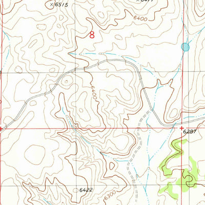 United States Geological Survey Claunch SE, NM (1981, 24000-Scale) digital map