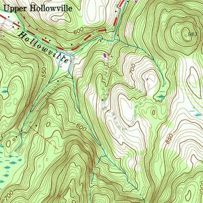 Claverack, NY (1960, 24000-Scale) Map by United States Geological ...