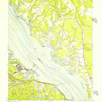 United States Geological Survey Clay Bank, VA (1952, 24000-Scale) digital map