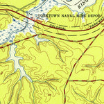 United States Geological Survey Clay Bank, VA (1952, 24000-Scale) digital map