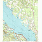 United States Geological Survey Clay Bank, VA (1984, 24000-Scale) digital map