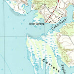 United States Geological Survey Clay Bank, VA (1984, 24000-Scale) digital map