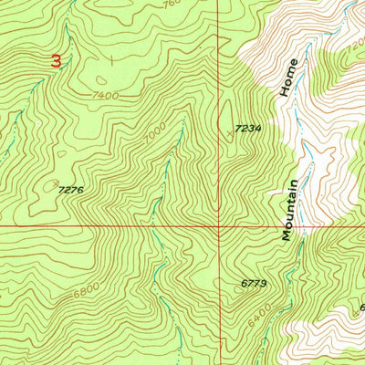 United States Geological Survey Clay Basin, UT (1952, 24000-Scale) digital map