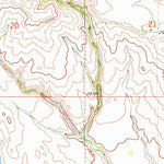 United States Geological Survey Clay Butte, MT (1972, 24000-Scale) digital map