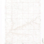 United States Geological Survey Clay Buttes SW, WY (1968, 24000-Scale) digital map