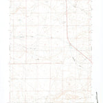United States Geological Survey Clay Buttes, WY (1968, 24000-Scale) digital map