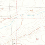United States Geological Survey Clay Buttes, WY (1968, 24000-Scale) digital map