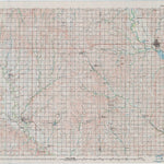 United States Geological Survey Clay Center, KS (1985, 100000-Scale) digital map