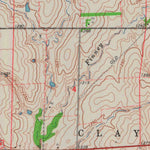 United States Geological Survey Clay Center NE, KS (1964, 24000-Scale) digital map