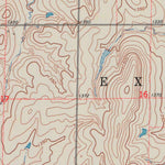 United States Geological Survey Clay Center SW, KS (1964, 24000-Scale) digital map