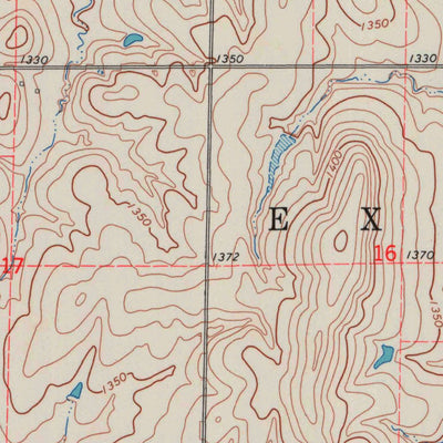 United States Geological Survey Clay Center SW, KS (1964, 24000-Scale) digital map