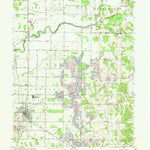 United States Geological Survey Clay City, IN (1957, 24000-Scale) digital map