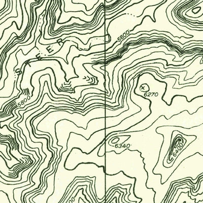 United States Geological Survey Clay Hills, UT (1954, 24000-Scale) digital map
