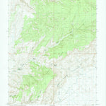 United States Geological Survey Clay Hills, UT (1987, 24000-Scale) digital map