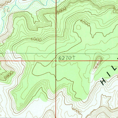 United States Geological Survey Clay Hills, UT (1987, 24000-Scale) digital map