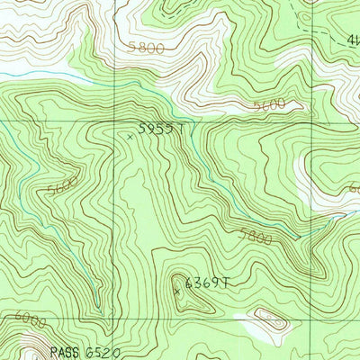 United States Geological Survey Clay Hills, UT (1987, 24000-Scale) digital map