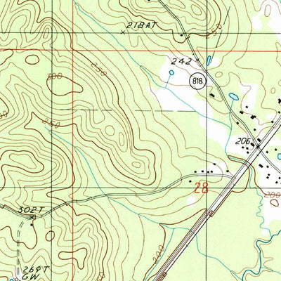 United States Geological Survey Clay, LA (1985, 24000-Scale) digital map