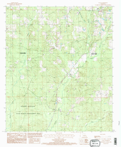 United States Geological Survey Clay, LA (1994, 24000-Scale) digital map