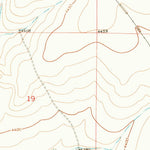 United States Geological Survey Clay Ranch, CO (1971, 24000-Scale) digital map