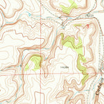 United States Geological Survey Clay Ranch, CO (1971, 24000-Scale) digital map