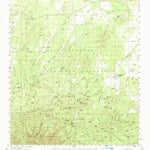 United States Geological Survey Clay Springs, AZ (1961, 62500-Scale) digital map