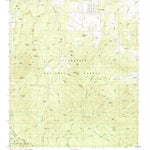 United States Geological Survey Clay Springs, AZ (1990, 24000-Scale) digital map
