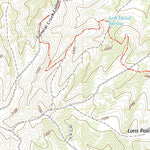 United States Geological Survey Clay Springs, AZ (2021, 24000-Scale) digital map