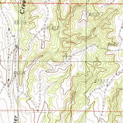 United States Geological Survey Clay Spur, WY (1984, 24000-Scale) digital map