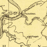 United States Geological Survey Clay, WV (1908, 48000-Scale) digital map