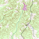 United States Geological Survey Claybrook, TN (1953, 24000-Scale) digital map