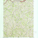 United States Geological Survey Claysville, PA (1998, 24000-Scale) digital map