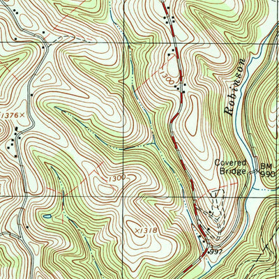 United States Geological Survey Claysville, PA (1998, 24000-Scale) digital map