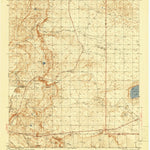 United States Geological Survey Clayton Basin, NM (1943, 62500-Scale) digital map