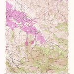 United States Geological Survey Clayton, CA (1953, 24000-Scale) digital map