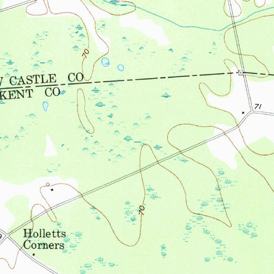 United States Geological Survey Clayton, DE (1955, 24000-Scale) digital map