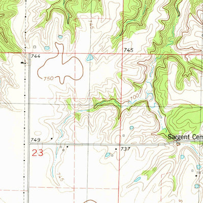 United States Geological Survey Clayton, IL (1981, 24000-Scale) digital map