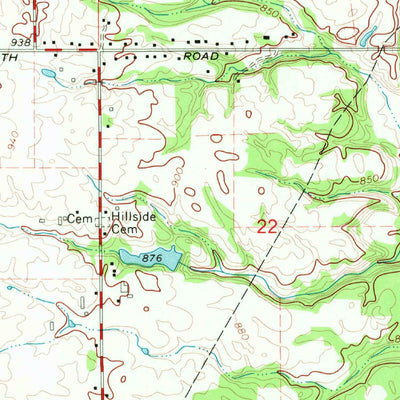 United States Geological Survey Clayton, IN (1970, 24000-Scale) digital map