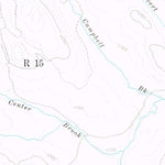 United States Geological Survey Clayton Lake, ME (1955, 62500-Scale) digital map