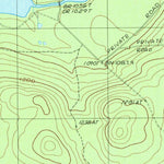 United States Geological Survey Clayton Lake, ME (1986, 24000-Scale) digital map