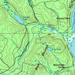 United States Geological Survey Clayton Lake, ME (1993, 100000-Scale) digital map